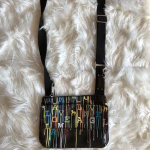 L.A.M.B. multi-colored crossbody bag